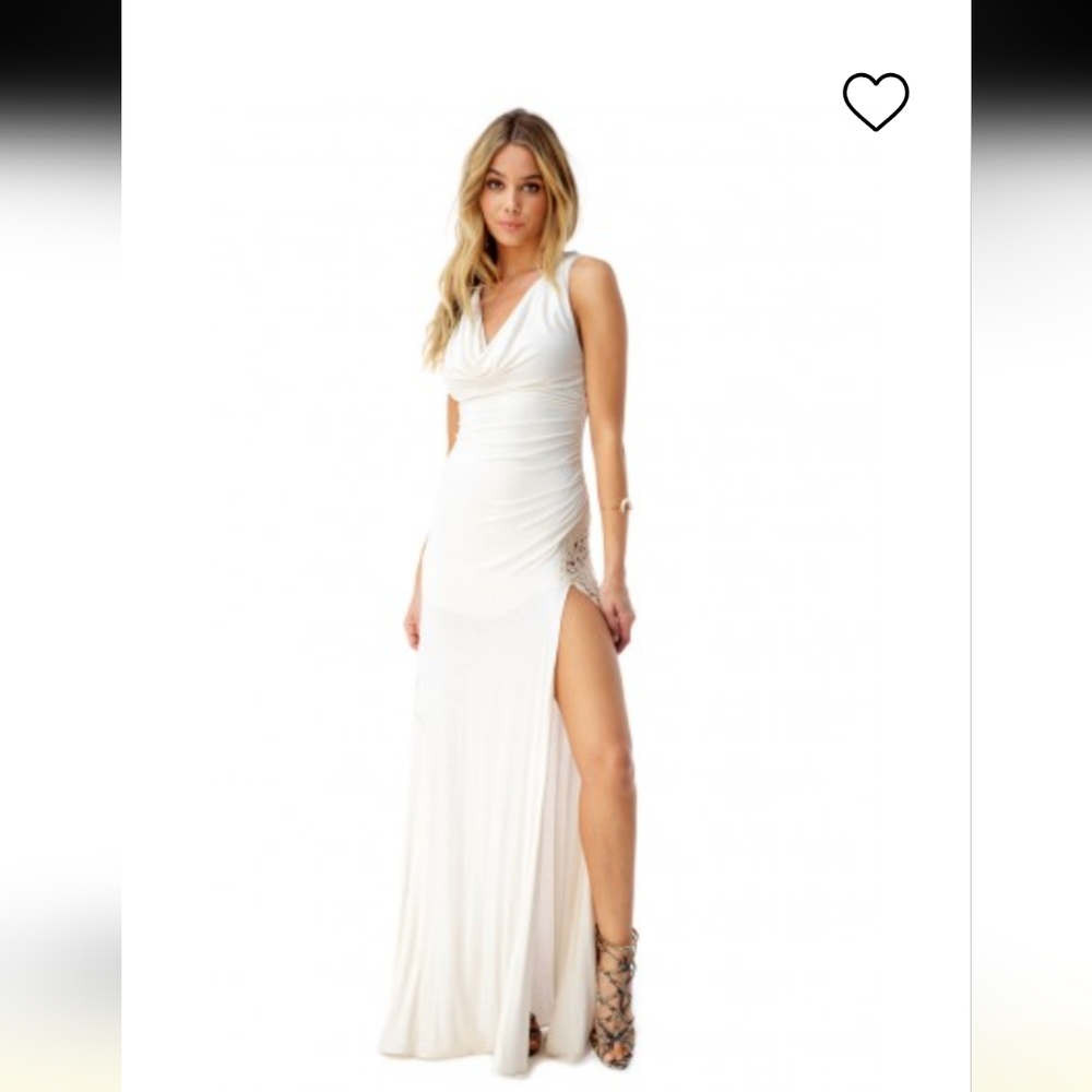 Sky maxi dress, small